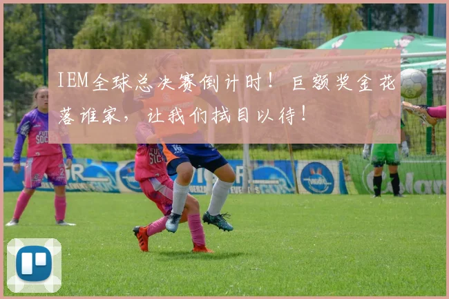 IEM全球总决赛倒计时！巨额奖金花落谁家，让我们拭目以待！